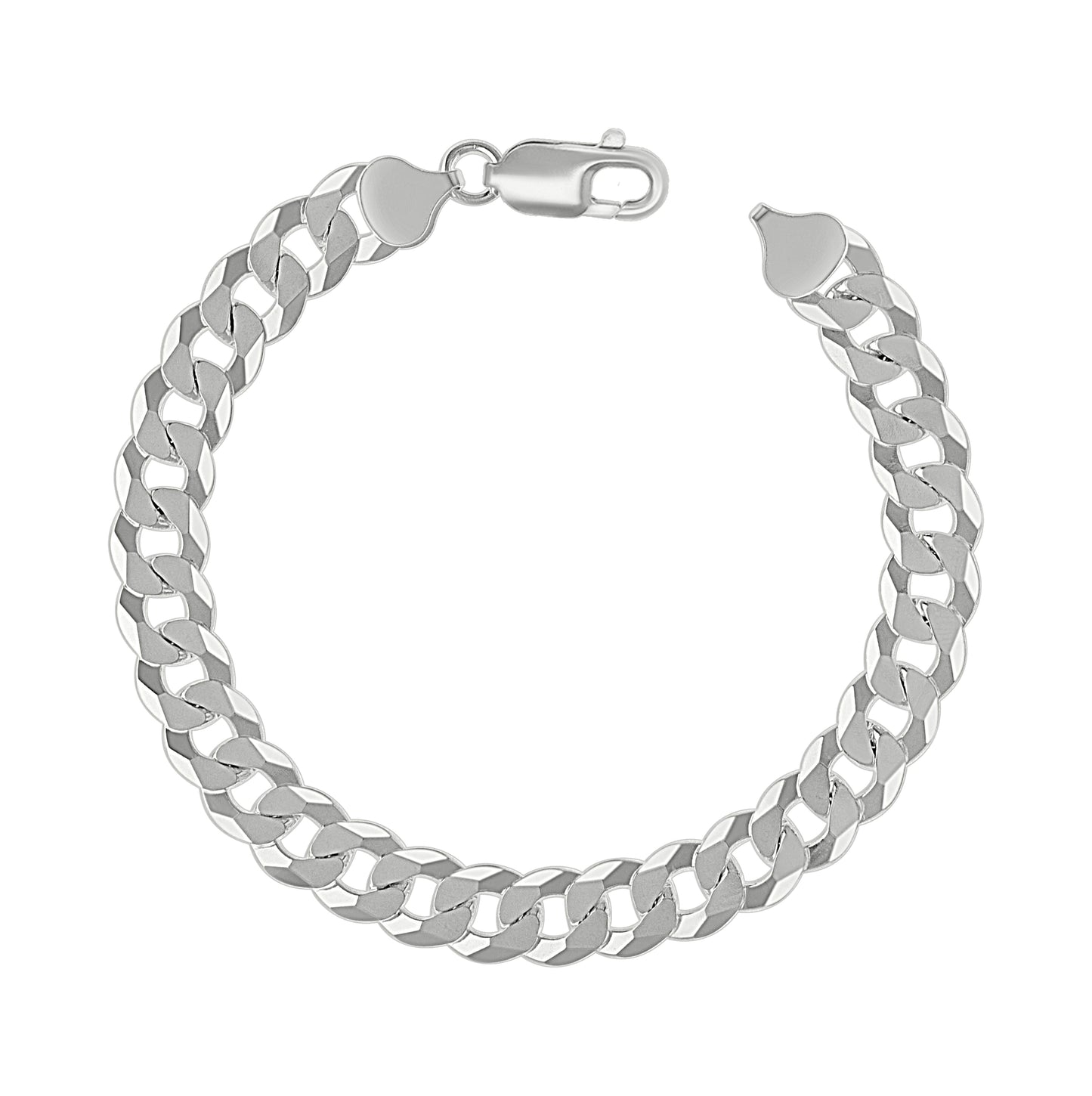 Sterling Silver Solid Super Flat Cuban Chain