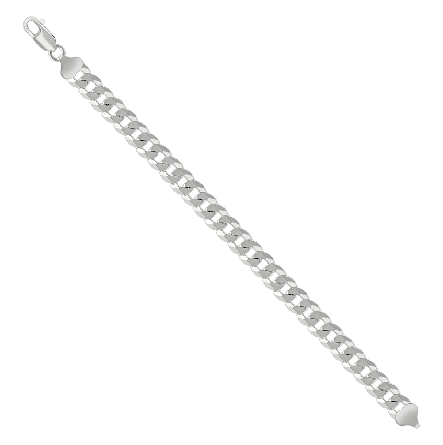 Sterling Silver Solid Super Flat Cuban Chain