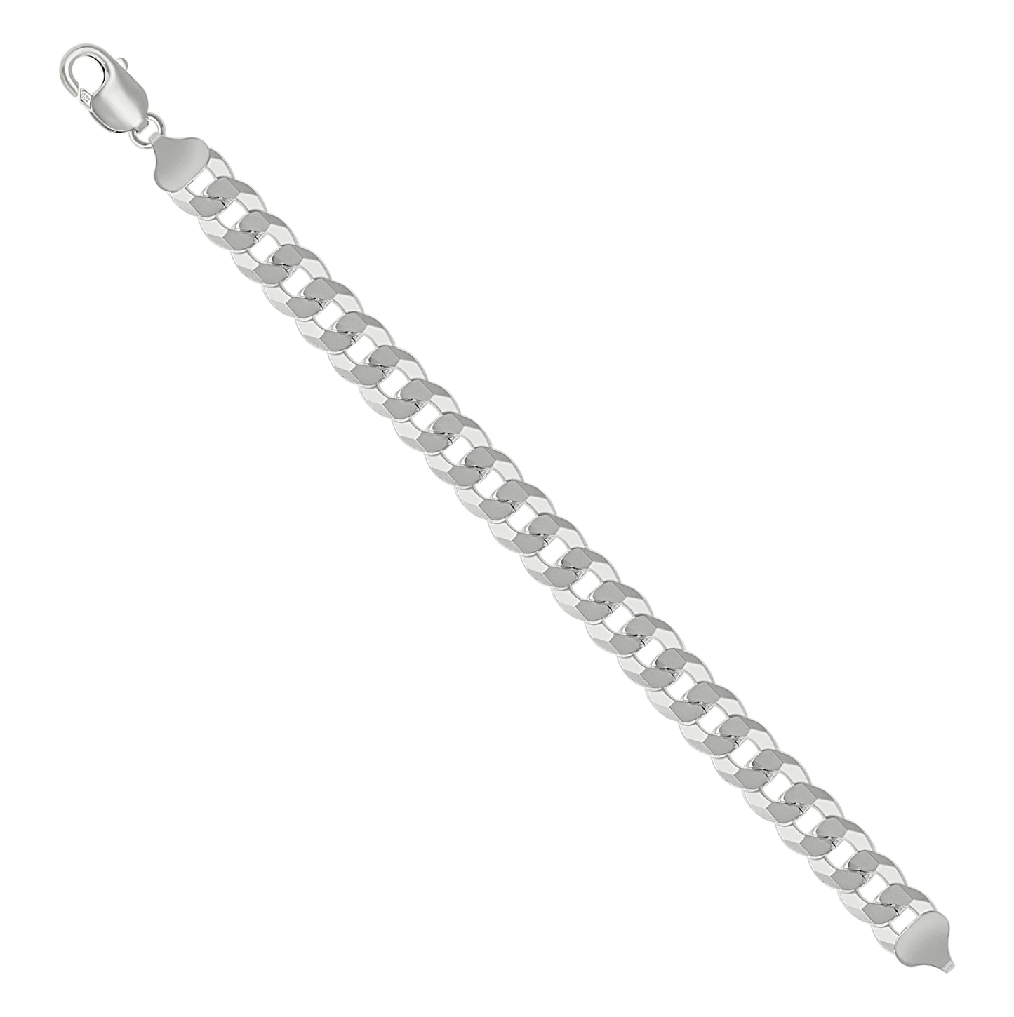 Sterling Silver Solid Super Flat Cuban Chain