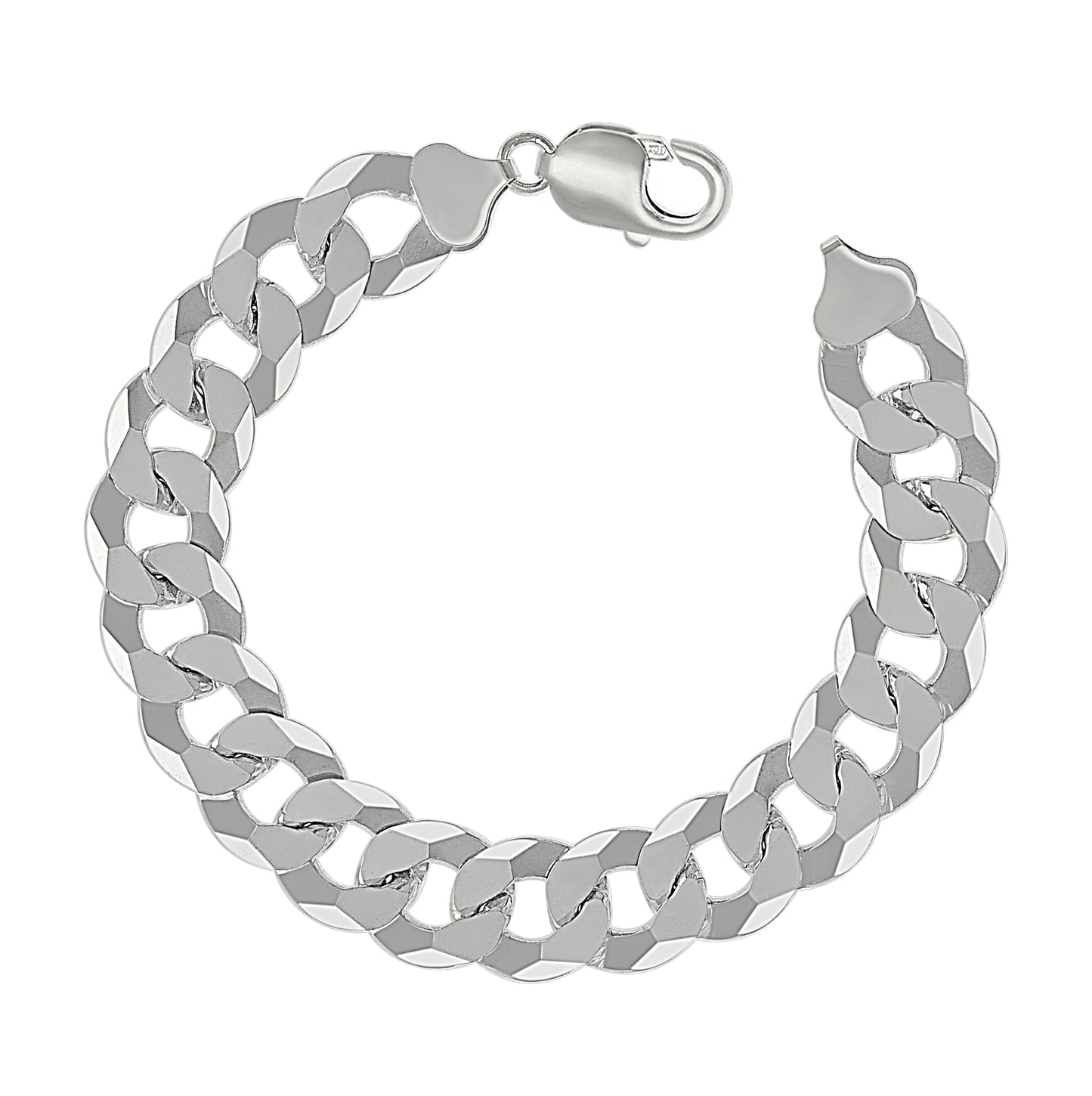 Sterling Silver Solid Super Flat Cuban Chain