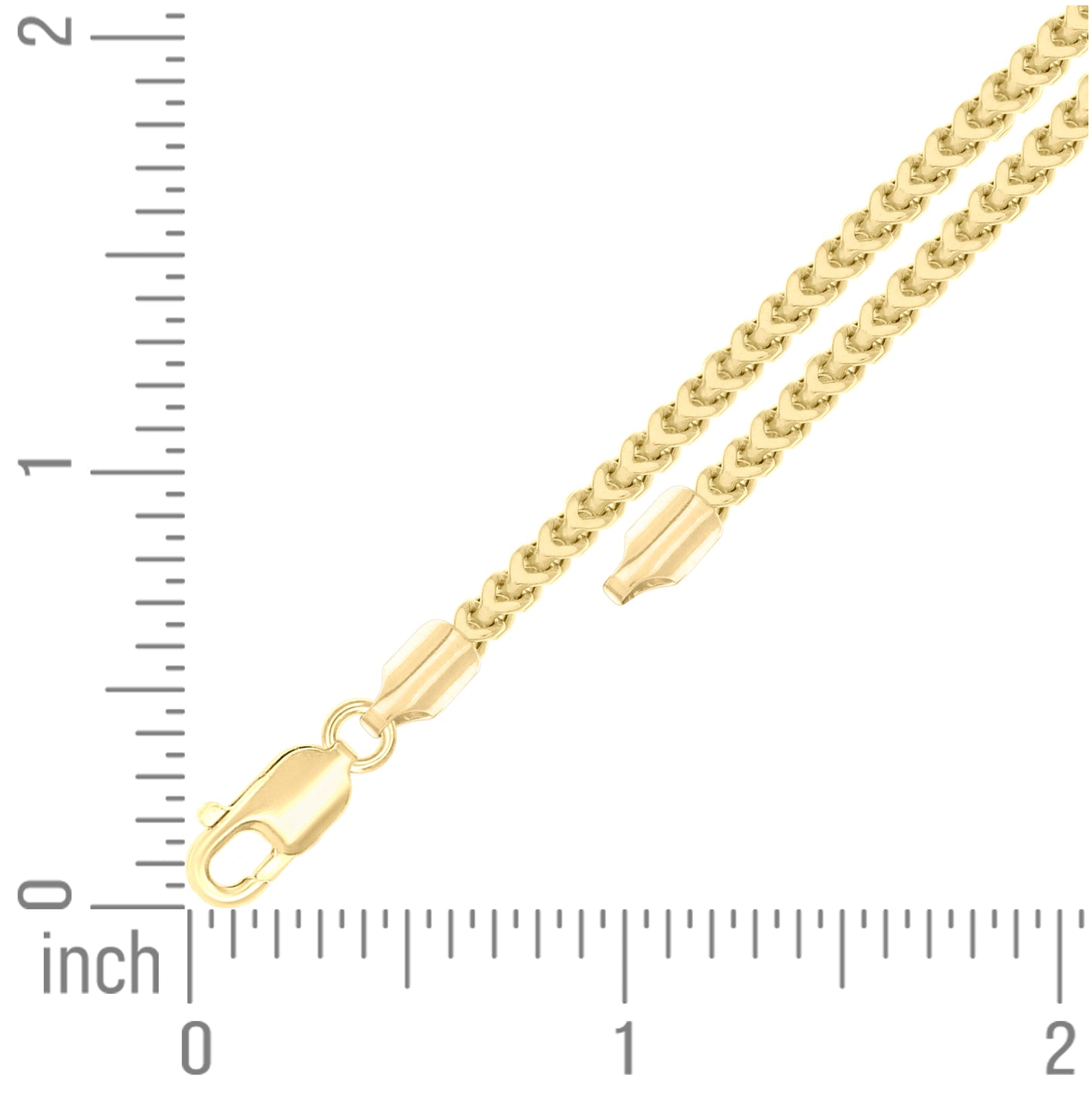 Sterling Silver Rose Tone Or Yellow Tone Hollow Franco Chain