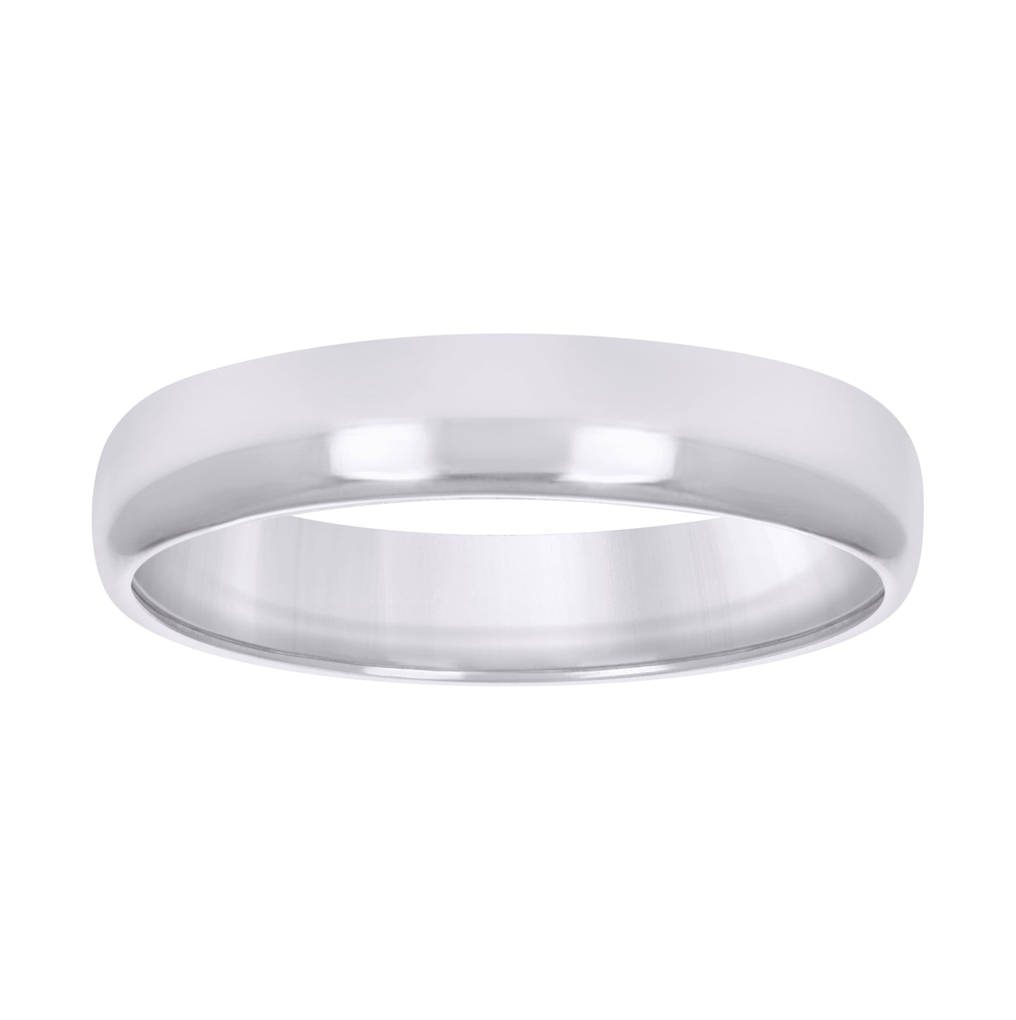 10K Yellow Or White Gold Unisex Regular-Fit Bridal Anniversary Engagement Wedding Band Ring
