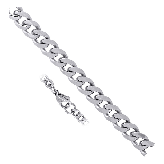 Stainless Steel Mens Cuban Bracelet