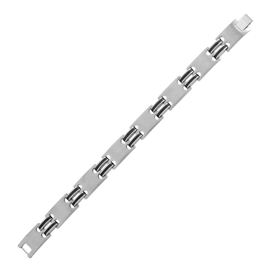 Stainless Steel Mens Link Bracelet