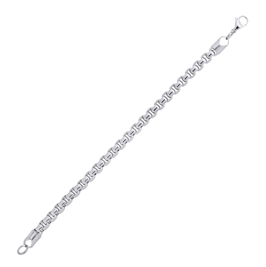 Stainless Steel Unisex Rolo Bracelet