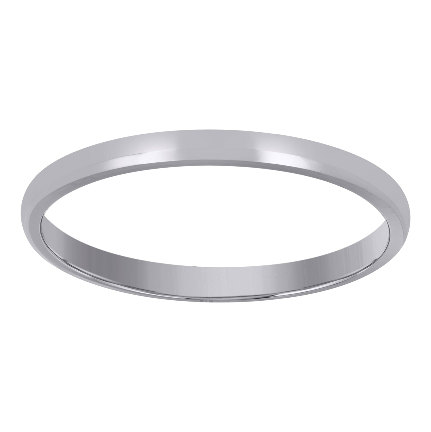 14K Yellow Or White Gold Unisex Dome Polished Comfort-Fit Sizes 5 - 14 Bridal Anniversary Engagement Wedding Band Ring
