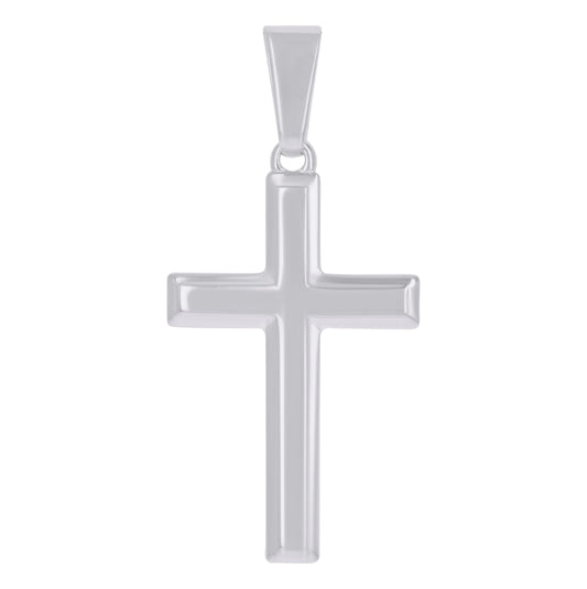 Sterling Silver Unisex Cross Religious Charm Pendant