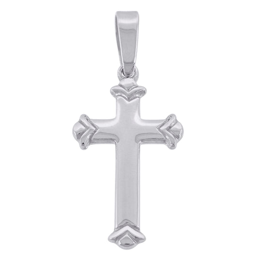 Sterling Silver Unisex Cross Religious Charm Pendant