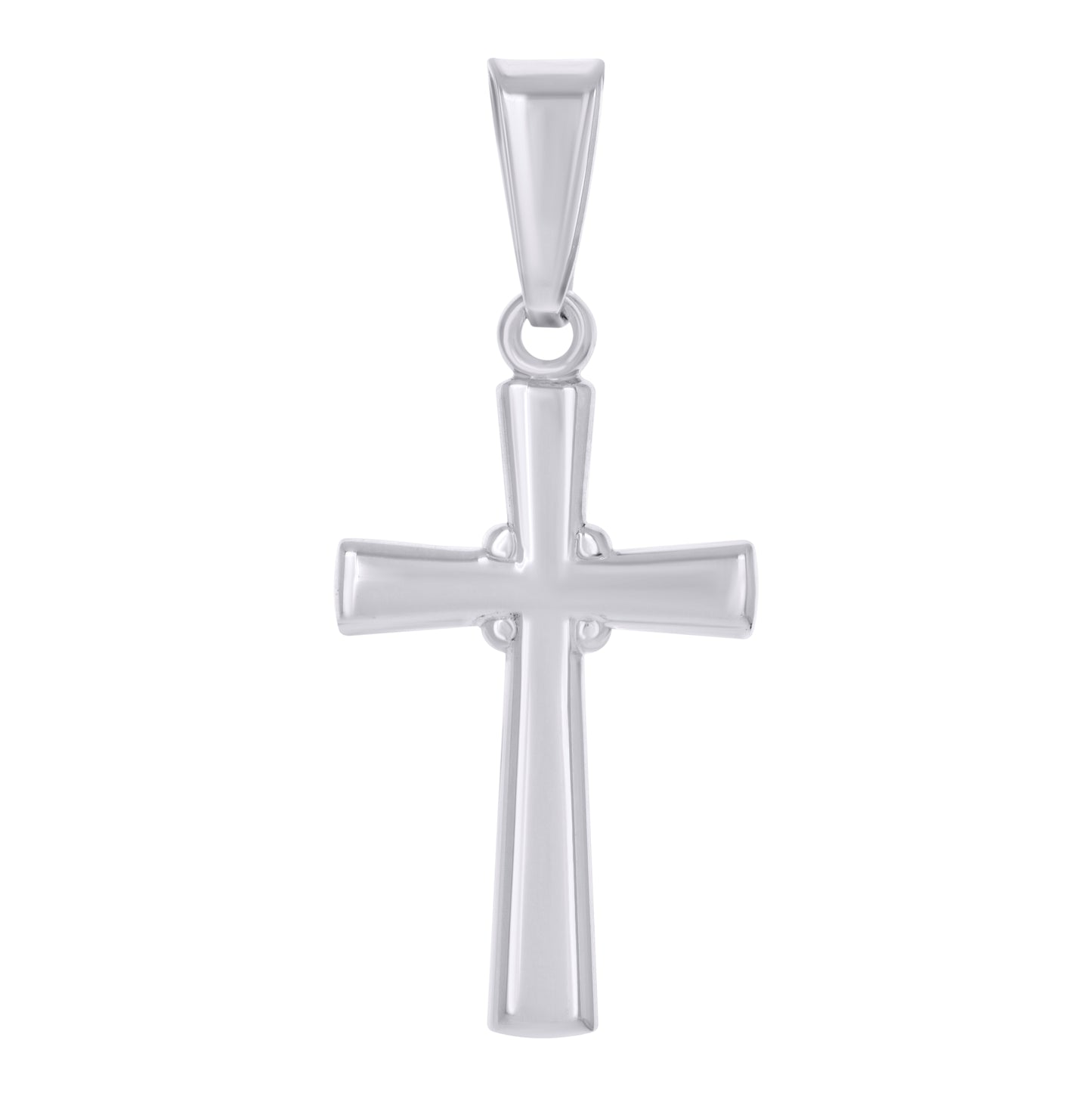 Sterling Silver Unisex Cross Religious Charm Pendant