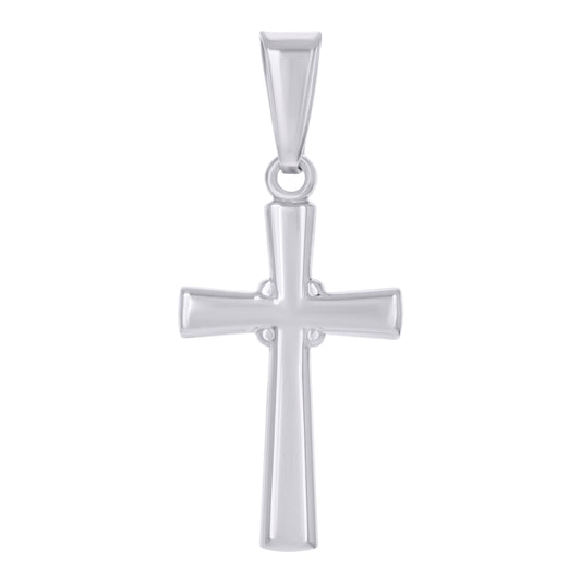 Sterling Silver Unisex Cross Religious Charm Pendant
