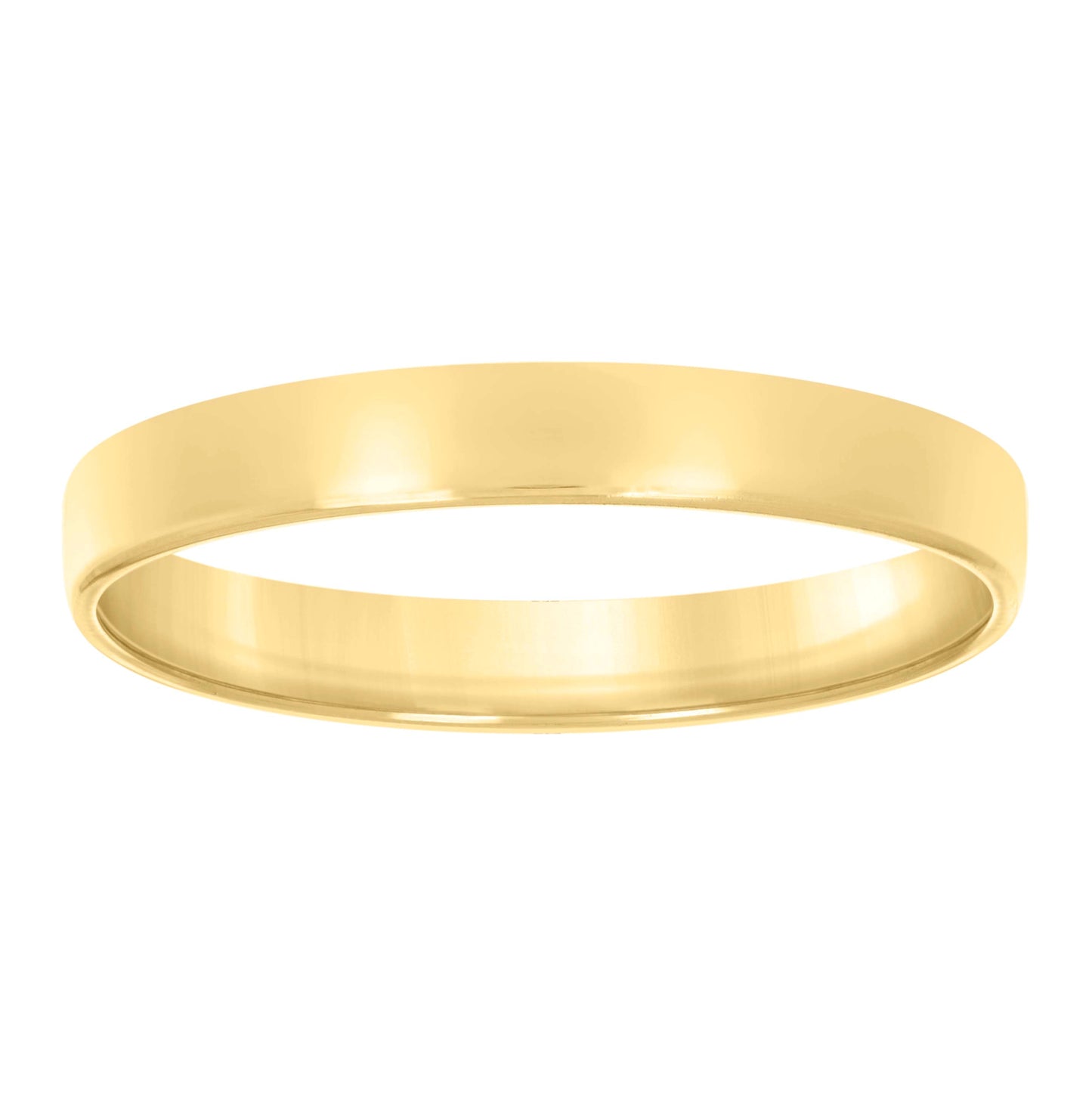 Sterling Silver Yellow-Tone Womens Comfort Fit Bridal Anniversary Engagement Wedding Band Ring