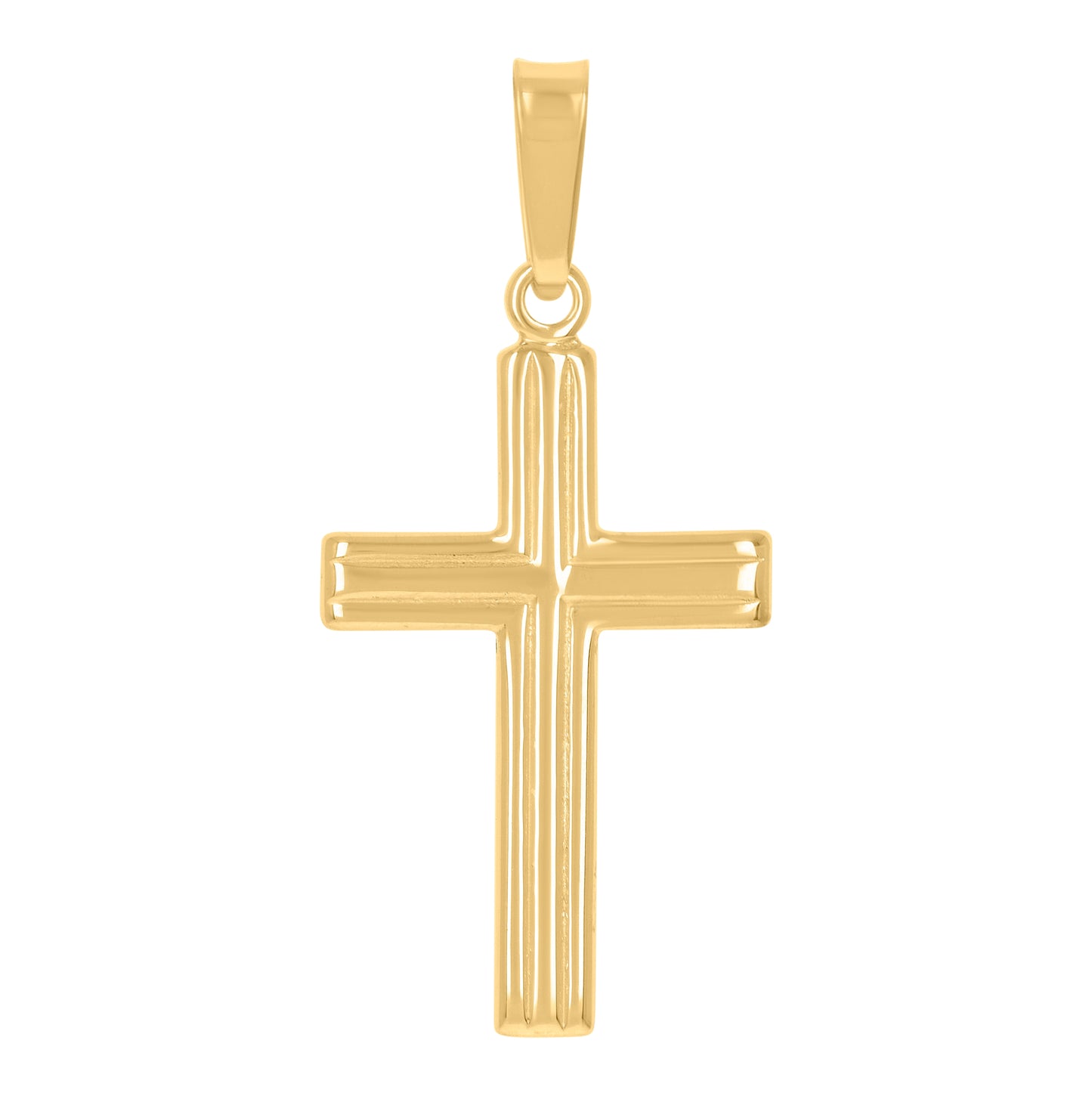 Sterling Silver Unisex Cross Religious Charm Pendant