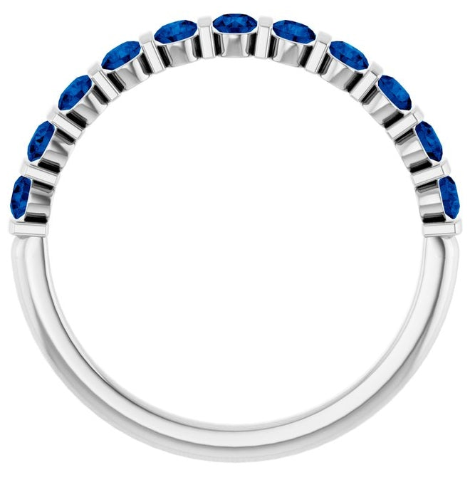 14K Yellow Or White Gold Round 2.25 Mm Polished Lab-Grown Anniversary Band