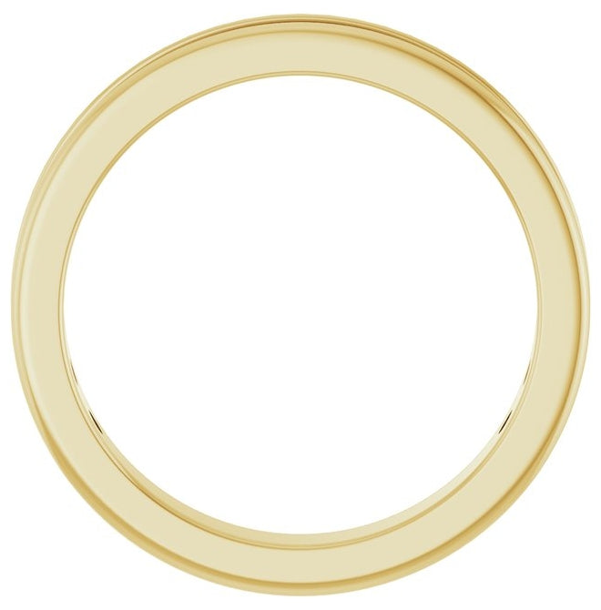 14K Yellow Or White Gold Mm Vs, F+ Polished  Lab-Grown Diamond Anniversary Band