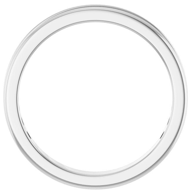 14K Yellow Or White Gold Round Si2-Si3, G-H Polished Natural Diamond Anniversary Band