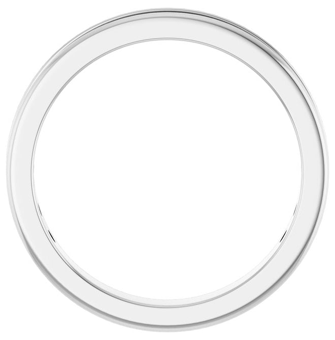 14K Yellow Or White Gold Mm Vs, F+ Polished  Lab-Grown Diamond Anniversary Band
