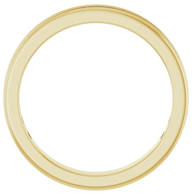14K Yellow Or White Gold Mm Vs, F+ Polished  Lab-Grown Diamond Anniversary Band