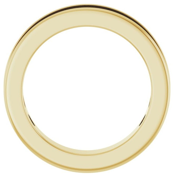 14K Yellow Or White Gold Mm Vs, F+ Polished  Lab-Grown Diamond Anniversary Band