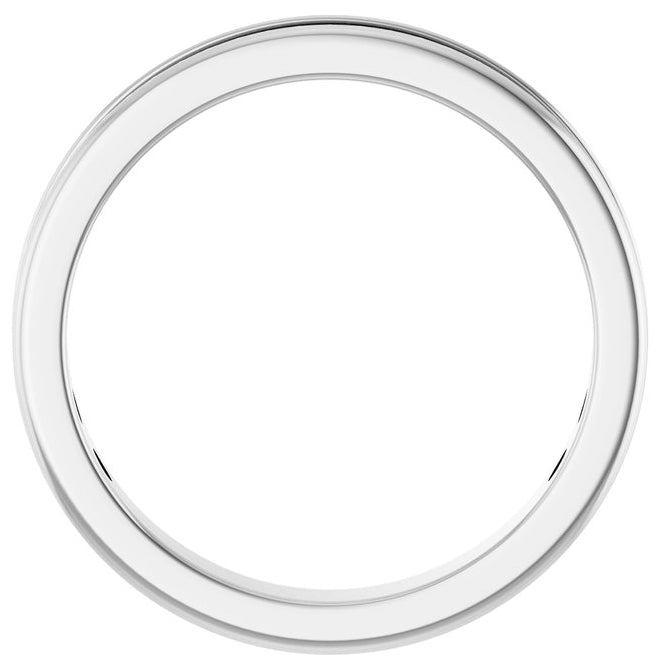 14K Yellow Or White Gold Mm Vs, F+ Polished  Lab-Grown Diamond Anniversary Band