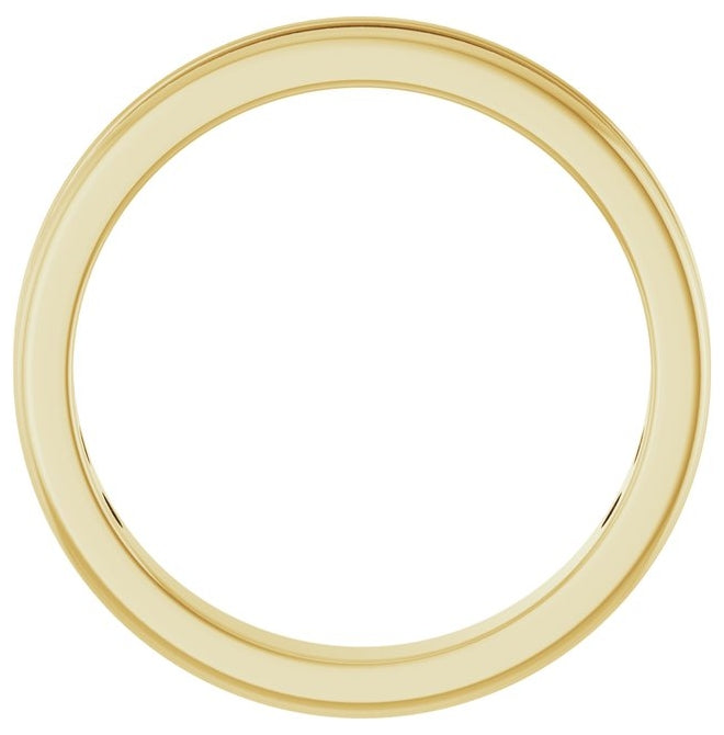 14K Yellow Or White Gold Mm Vs, F+ Polished  Lab-Grown Diamond Anniversary Band
