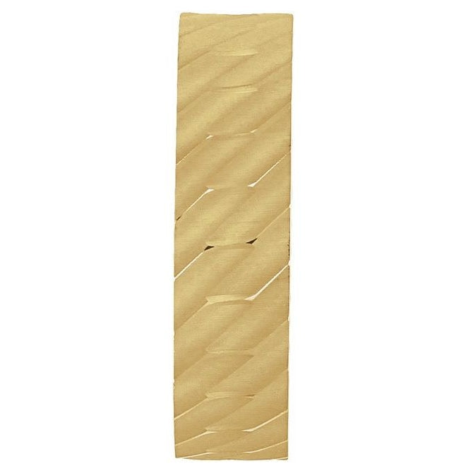 14K Yellow Or White Gold 6 mm Patterned Flat Band