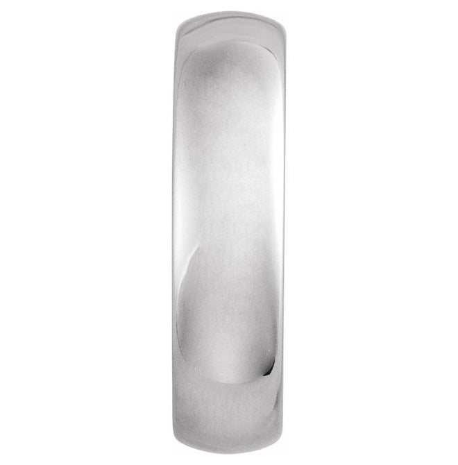 Tungsten European-Style Comfort-Fit Band