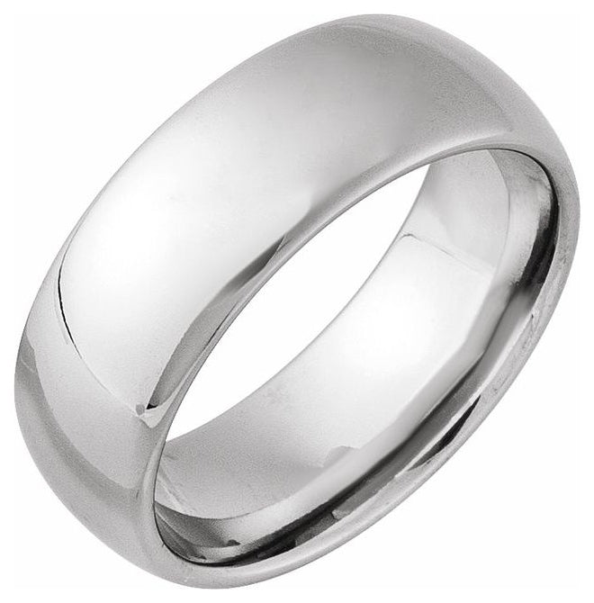 Tungsten European-Style Comfort-Fit Band