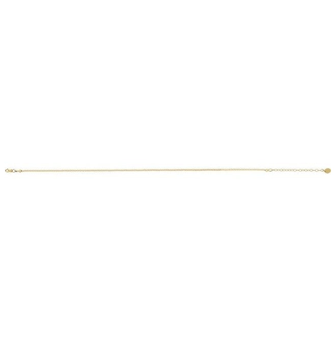 14K Yellow Gold-Filled Bead 16 In Lobster Clasp Polished Hollow Beaded Necklace