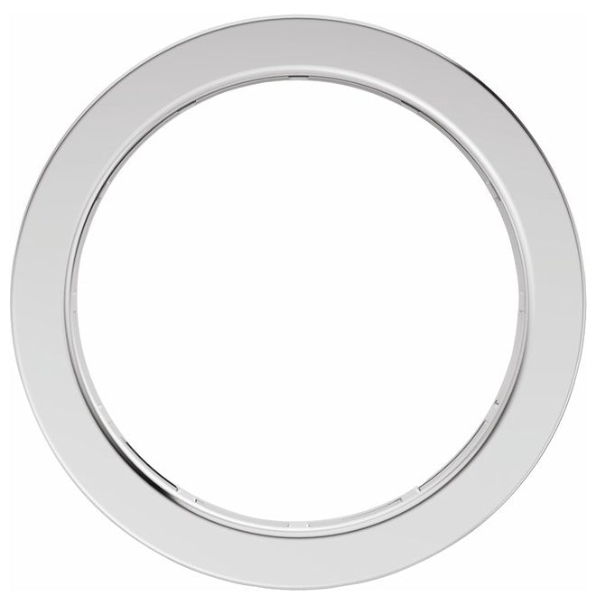 14K Yellow Or White Gold Straight Baguette 1.4 X .7 Mm Si, G-H  Polished Natural Diamond Eternity Band