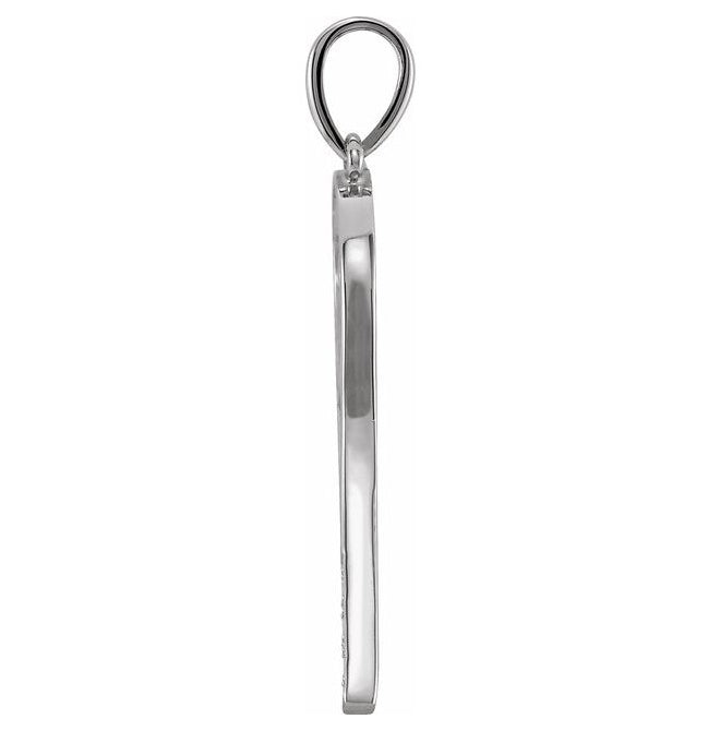 14K Yellow Or White Or Rose Gold Round 1Mm I1, G-H Polished .01 Ctw Natural Diamond Charm/Pendant