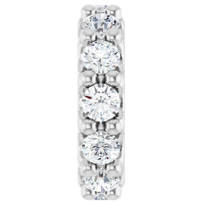 14K Yellow Or White Gold Or Sterling Silver Round 2 Mm Polished Lab-Grown Birthstone Spacer Charm/Pendant