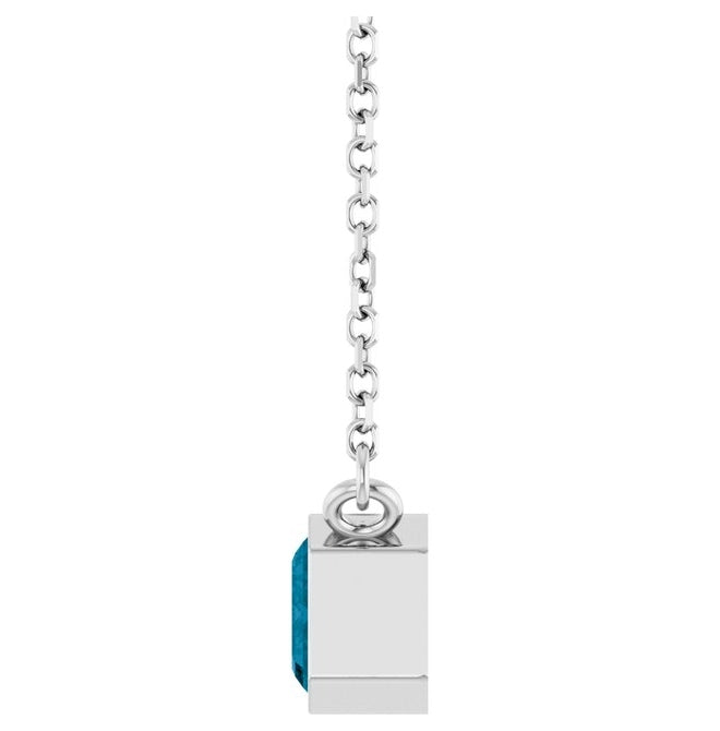 14K Yellow Gold Or Platinum Or Sterling Silver Emerald 7 X 5 Mm Polished Natural Gem Solitaire 18 In Necklace
