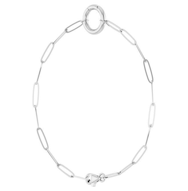 14K Yellow Or White Or Rose Gold Or Sterling Silver 13.6 X 11.7 Mm 7 In Polished Charm Bracelet