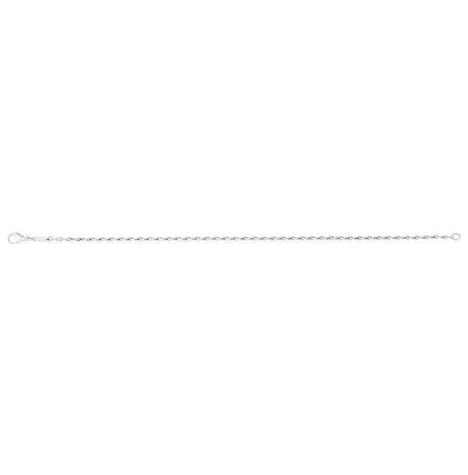 14K Yellow Gold Or Sterling Silver 2 Mm 7 In Polished Figure 8 Chain With Lobster Clasp