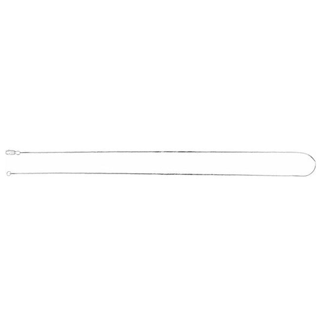 14K Yellow Gold Or Sterling Silver 0.9 Mm Lobster Clasp Polished Serpentine Flat Chain