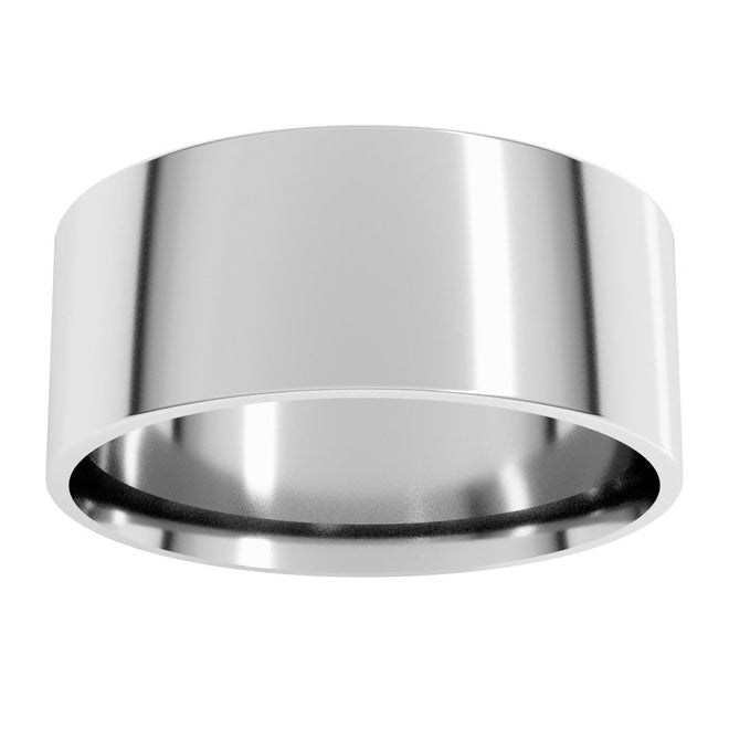 10K Yellow Or White Or Rose Gold Ultra-Lightweight Comfort-Fit Flat Band