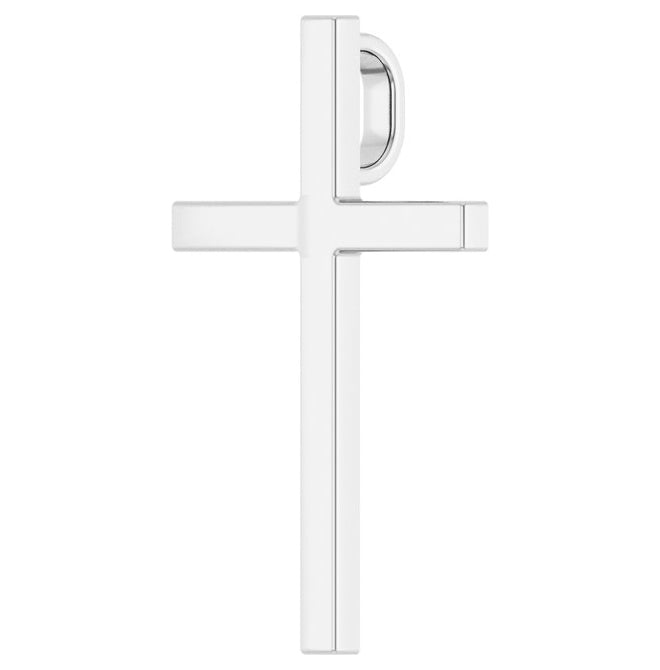 14K Yellow Gold Or Sterling Silver 33x20.9 mm Polished Cross Pendant