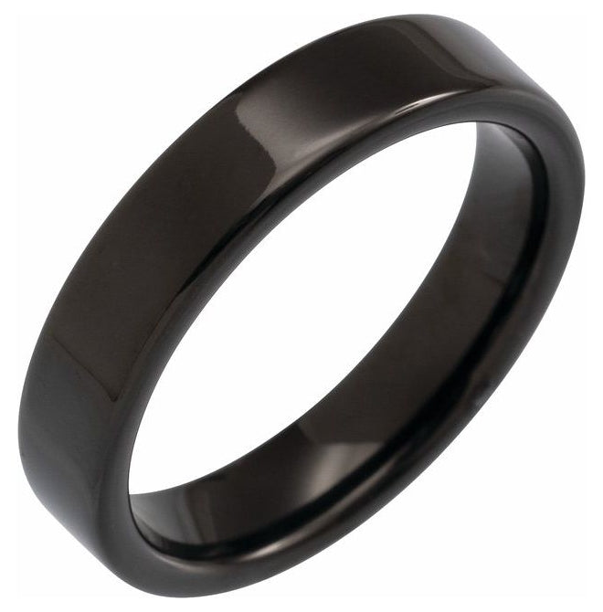 Black PVD Tungsten Flat Band