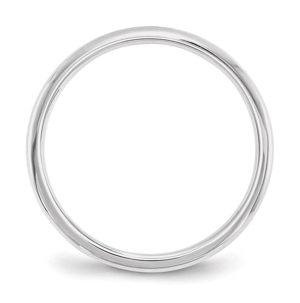 10k Yellow Or White Gold Standard Weight Comfort Fit Wedding Band