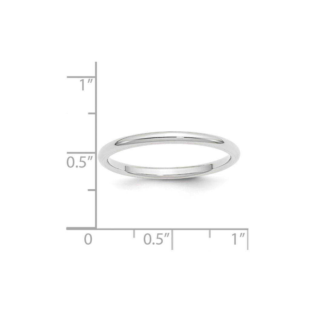 14k Yellow Or White Gold Or Platinum Standard Weight Comfort Fit Wedding Band