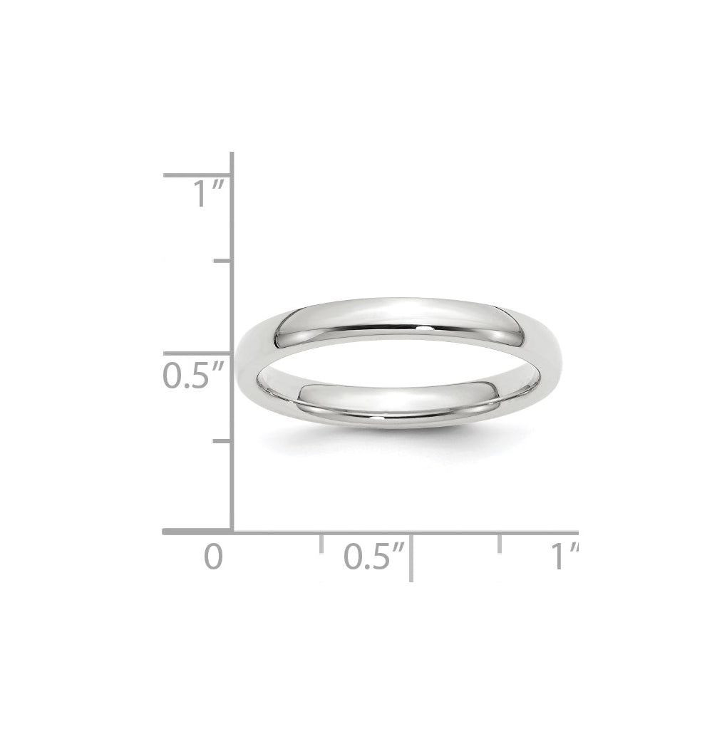 10k Yellow Or White Gold Standard Weight Comfort Fit Wedding Band