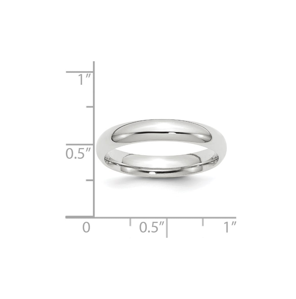 10k Yellow Or White Gold Standard Weight Comfort Fit Wedding Band