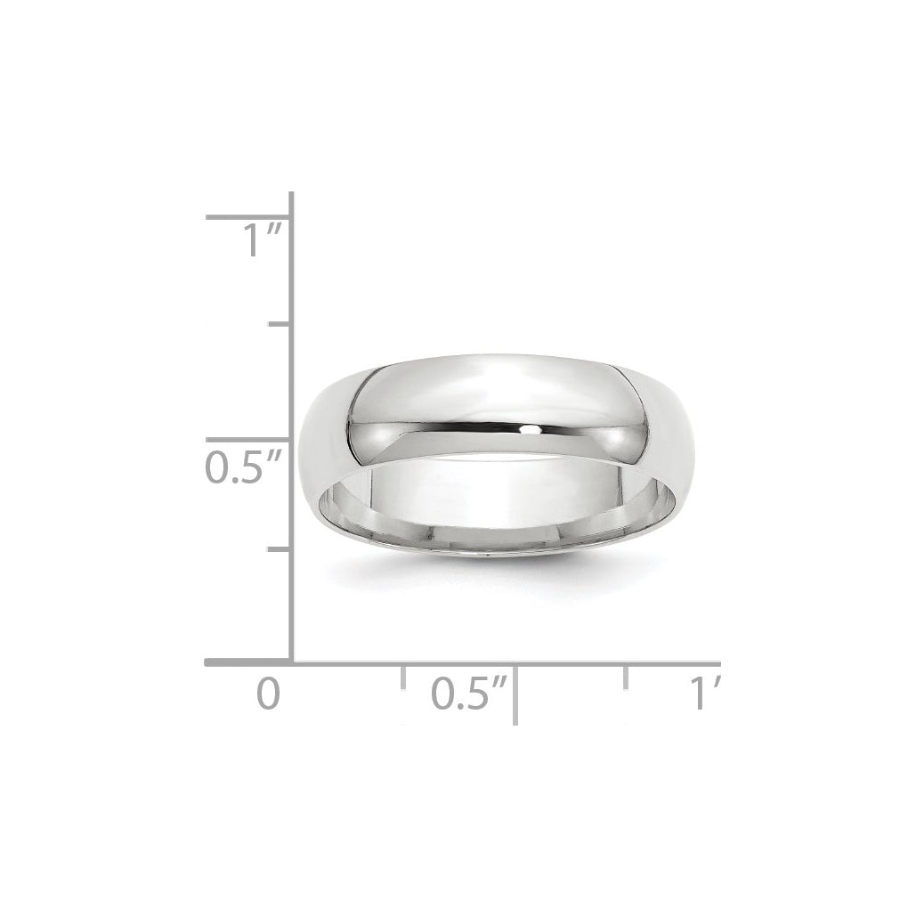 10k Yellow Or White Gold Lightweight Comfort Fit Wedding Band
