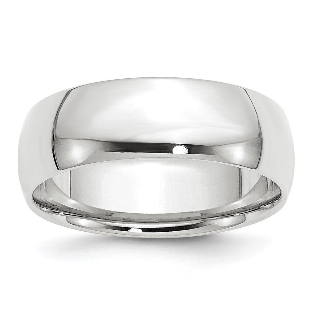 14k Yellow Or White Gold Or Platinum Lightweight Comfort Fit Wedding Band