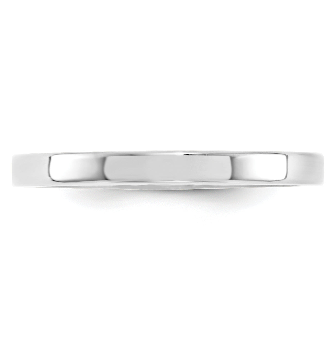 10K Yellow Or White Gold Standard Weight Flat Comfort Fit Wedding Band