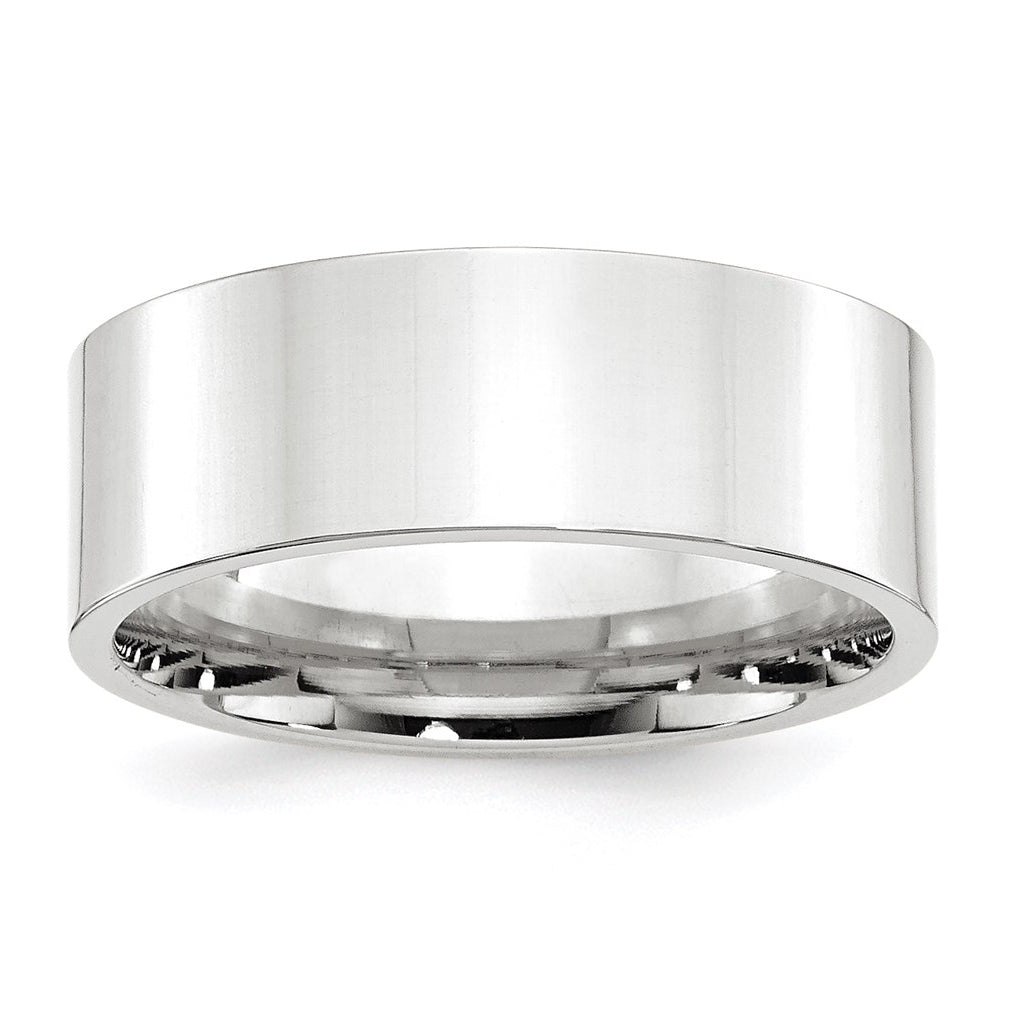 14K Yellow Or White Gold Standard Weight Flat Comfort Fit Wedding Band