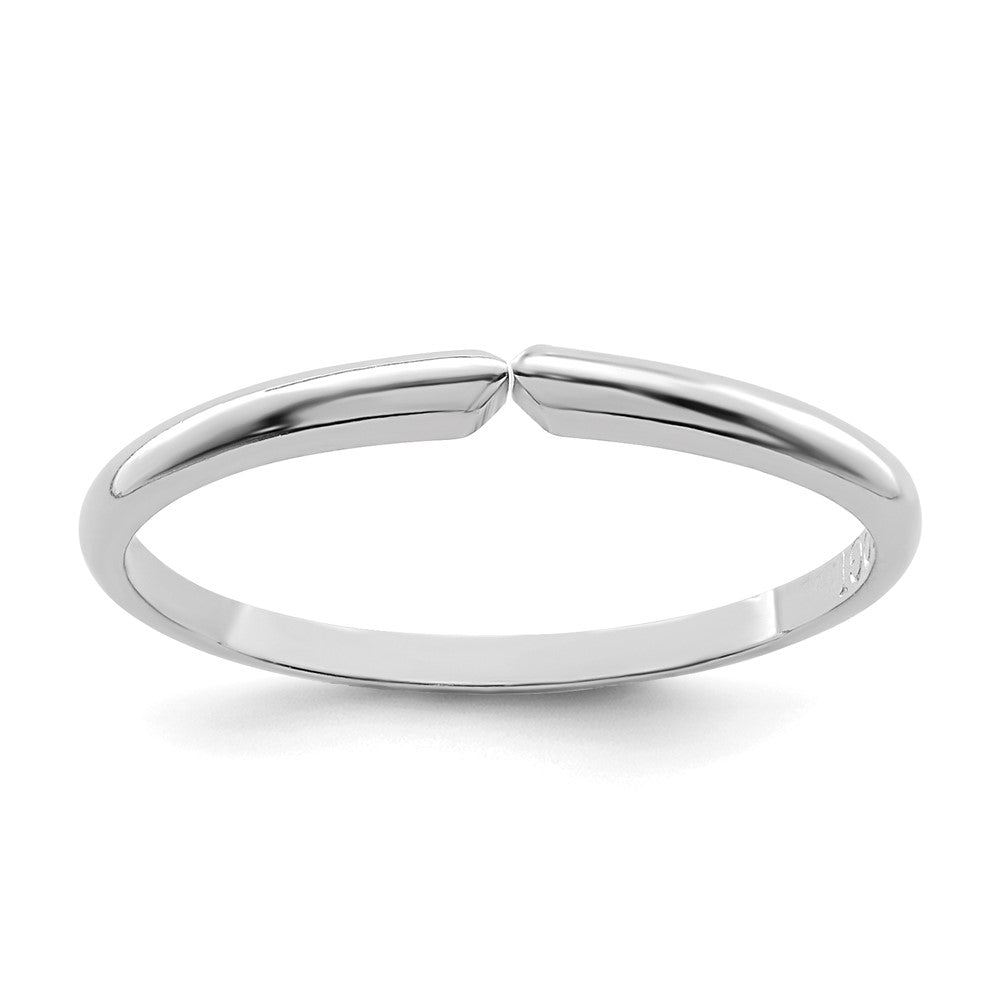 14K White Gold 4 prong 1/2 round Very Lightweight Shank Sz 7