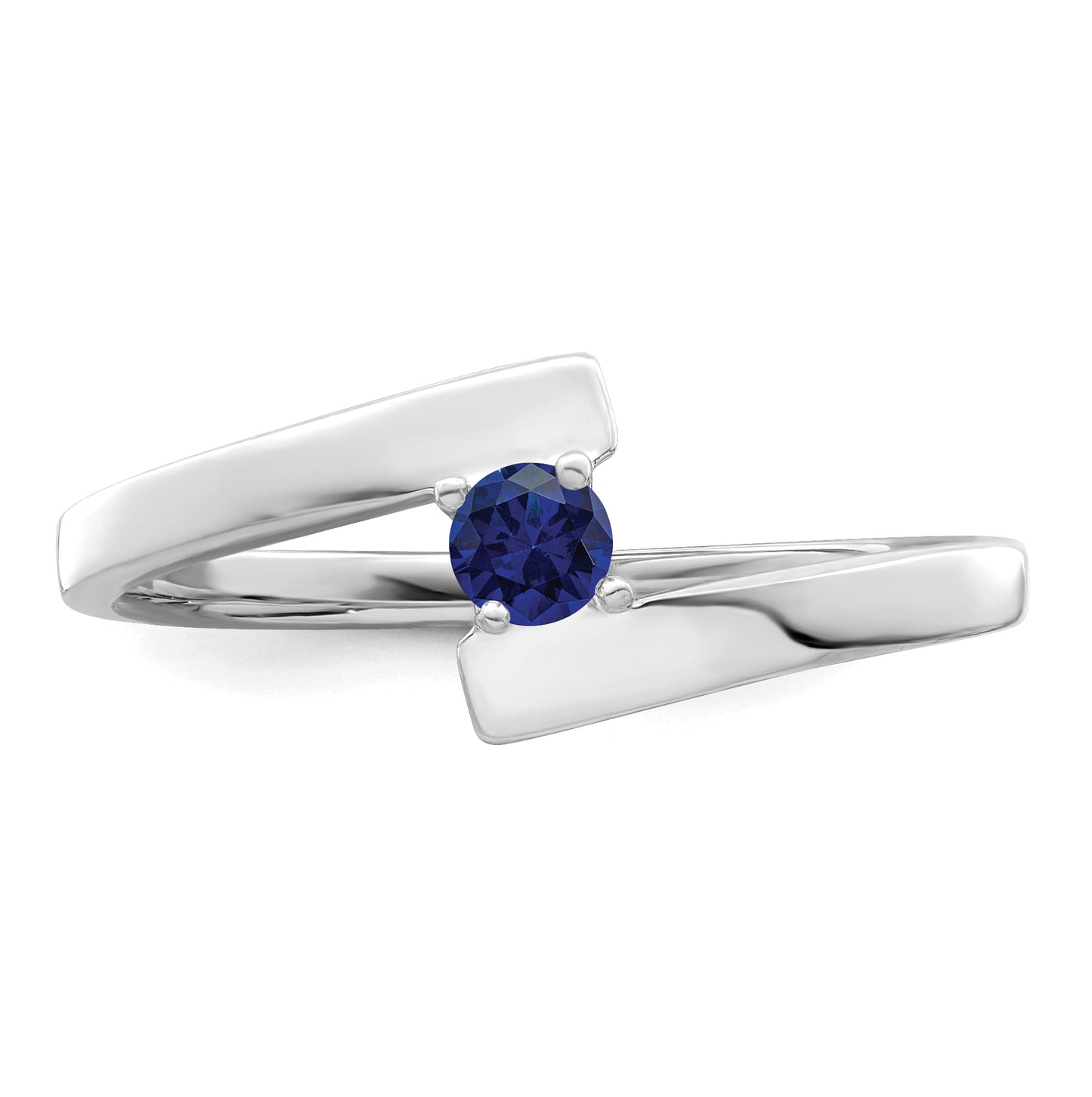 Sterling Silver Rhodium plated Family & Mother's Jewelry Ring, 1-stone