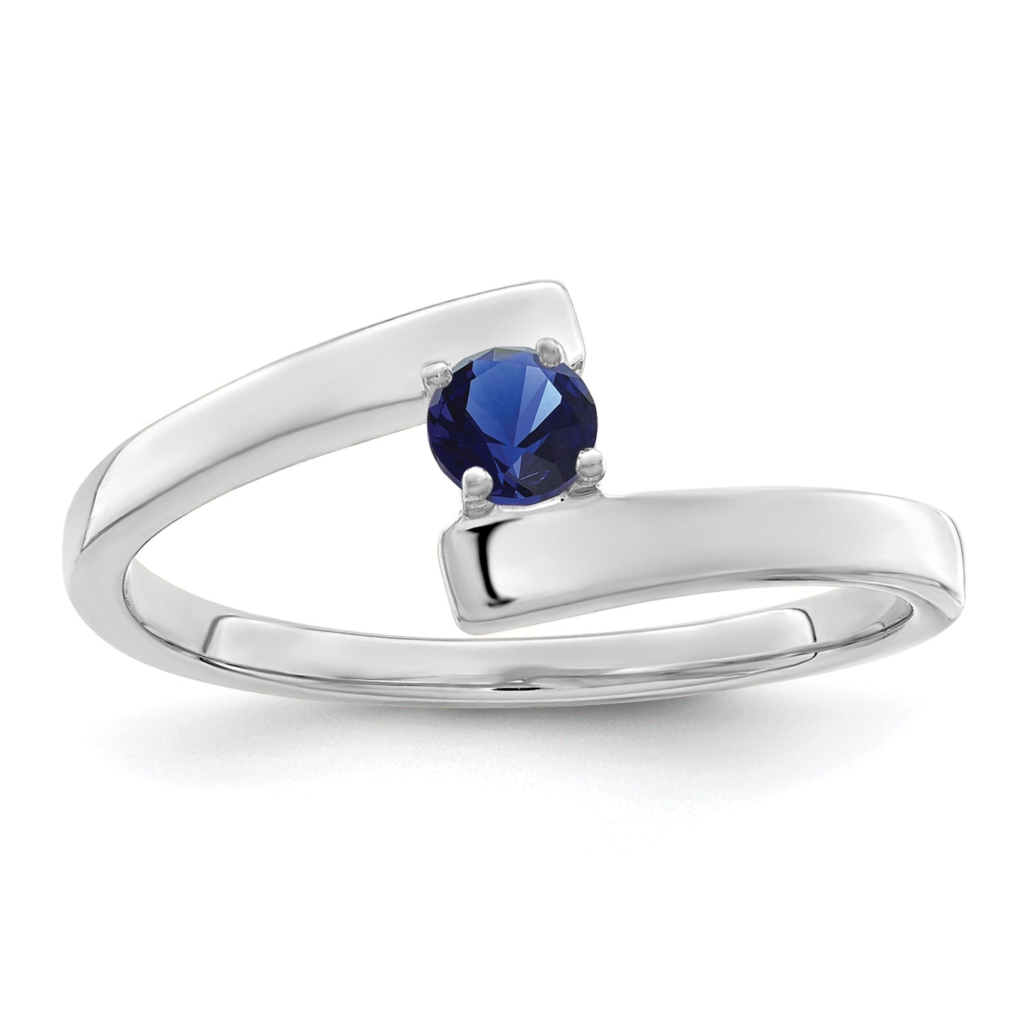 Sterling Silver Rhodium plated Family & Mother's Jewelry Ring, 1-stone