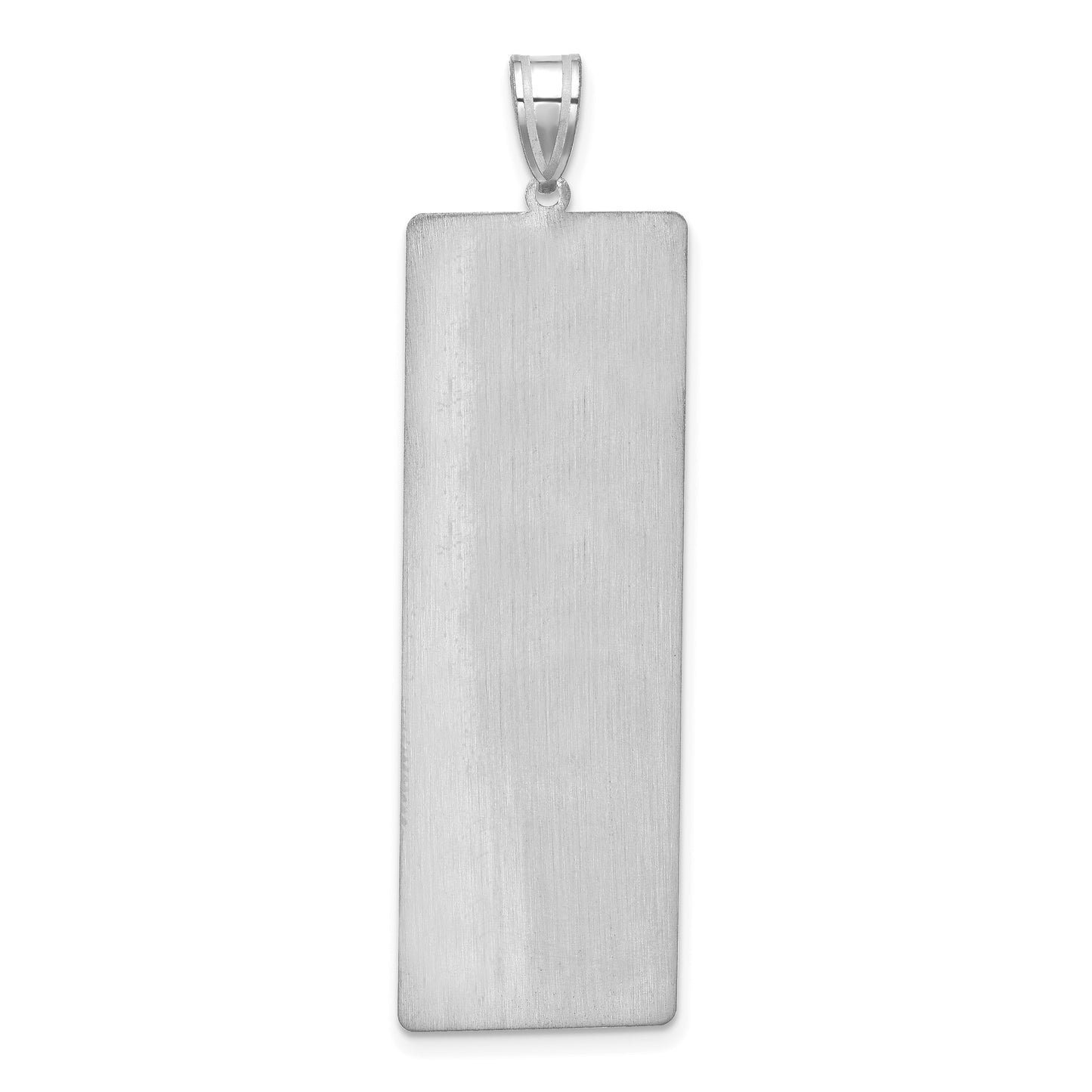 10K White Gold 7 Name Family Pendant